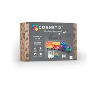Connetix Magnetic Tiles Rainbow Transport Pack, 50 Pieces