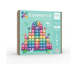 Connetix Pastel Creative Construction Game 104 Pieces