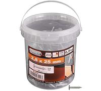 CONNEX B30059 Roofing Nails 2,8x25 in Bucket, Multicoloured, 2,8 x 25 mm (900 g)