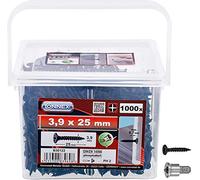 CONNEX B30122 3.9 x 25mm Dry Wall Screw with Fine Thread (1000 Pieces)