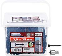 CONNEX B30124 3.9 x 35mm Dry Wall Screw with Fine Thread (650 Pieces)