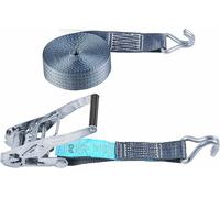 CONNEX B34412 Lashing Strap 8mx50mm 4000kg Ratch, Charcoal, 8 m x 50 mm (4000 kg)