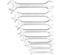 Connex COX513622 Open-End Wrench Set, Silver, 6-22 mm, 8 Piece