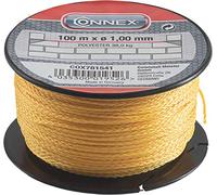 Connex COX781541 Mason's Lacing Cord, Yellow, 1 mm x 100 m