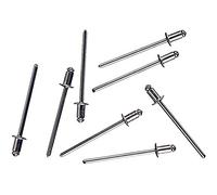 Connex COXT195408 Aluminium Blind Rivets, Silver, 4 x 8 mm, Set of 50 Piece