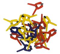 Connex COXT864425 Spring Clamps, Multi-Colour, 20 pieces, size: 25 mm