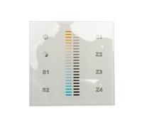 Connex DMX Wall Controller 4 Zones CCT 3CH SR-2830BDMX