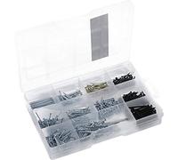 Connex DP8500109 515 Pieces-Nails and Combs in a Set-Presorted in Practical Plastic Suitable for Home, Hobby & Workshop/Assortment Box, Varying