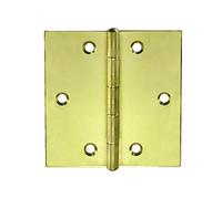 CONNEX DY200614 80 x 80mm Brass Angular Hinges