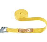 Connex DY270554 Lashing Strap - One Piece - 3.5 m x 25 mm - Maximum Load 250 kg - with Clamping Lock Without Hooks - Made of Polypropylene/Lashing Strap/Load Securing/Ratchet Strap