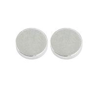Connex DY7100004 Magnet Neodymium Round 11 kg Pack of 2, 2 x 2 x 0.5 cm