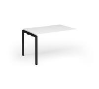 Connex Goal-Post 1200 x 800 x 725mm Single Add On Bay - Black Frame / White Top
