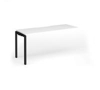Connex Goal-Post 1600 x 600 x 725mm Single Add On Bay - Black Frame / White Top
