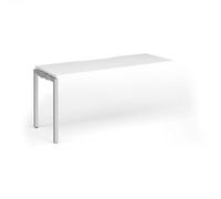 Connex Goal-Post 1600 x 600 x 725mm Single Add On Bay - Silver Frame / White Top