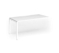 Connex Goal-Post 1600 x 800 x 725mm Single Add On Bay - White Frame / White Top