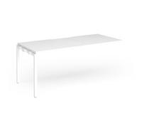 Connex Goal-Post 1800 x 800 x 725mm Single Add On Bay - White Frame / White Top