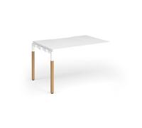 Connex Goal-Post Wooden 1200 x 800 x 725mm Single Add On Bay - White Frame / White Top