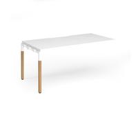 Connex Goal-Post Wooden 1600 x 800 x 725mm Single Add On Bay - White Frame / White Top