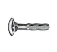 CONNEX KL4110699 M6 x 100mm DIN603 Galvanised Carriage Bolts