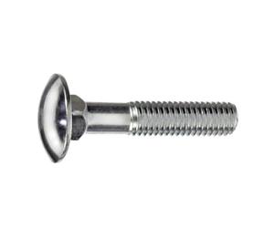 CONNEX KL4110699 M6 x 100mm DIN603 Galvanised Carriage Bolts