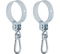 Connex Swing Hook Set With Cuff and Carabiner - 100 mm Diameter, 350 kg Load Capacity, 2 Pieces Galvanised Scaffolding Air Swing Gouche Hat DY2705351