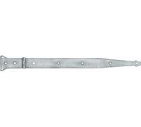 Connex Throwing 500 x 45 x 100 mm Box Hinge/Fitting for Chests, Gates & Doors / DYB2901071, Blue galvanised