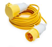 Connexion 10829 Extension Lead Cable 2.5Mm 32 Amp 14 Metres 110V