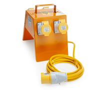 Connexion 10895 Splitter Box 4 Way 4 X 16 Amp Sockets 1.5Mm Cable 110V