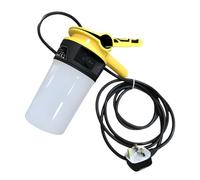 Connexion Electrical 240v LED Inspection lamp, 15w 1500 Lumens Work Light with 3m Cable, 13amp Plug & 360* Lightning for Workshop, Garage, Home & Job Sites