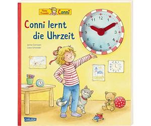 Conni-Bilderbucher: Conni lernt die Uhrzeit, Schneider, Gorrissen, Rueda.