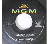 Connie Francis 45 RPM Jealous Heart / Can I Rely On You