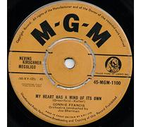 Connie Francis - Connie Francis - My Heart Has A Mind Of Its Own - 7" Single 1960 - MGM Records 45-MGM-1100 - UK Press