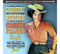 Country & Western Connie Francis Style - Two Original LPs Plus Bonus Tracks
