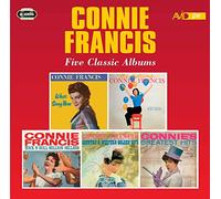 Connie Francis - Five Classic Albums (Who's Sorry Now / The Exciting / Rock N Roll Million Sellers / Country & Western Golden Hits / Connie's Greatest Hits)