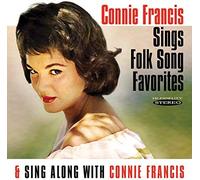 Connie Francis - Sings Folk Song Favorites Sing Along With - CD - K4z