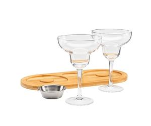 Connoisseur Creations Margarita Cocktail Set Garnish Presentation Rimmer Kit