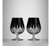 Connoisseur Lismore Black Brandy Balloon 17 oz Set of 2