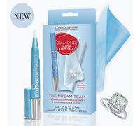 Connoisseurs 1.5 Ml Diamond Dazzle Stik & 7 X 8In Micro-Suede Polishing Cloth Kit, Precision Gel Pen And Polishing Cloth