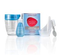 Connoisseurs Dazzle Drops Silver Jewellery Cleaner Kit, 1 Fl Oz 30Ml Cleansing With Precision Brush Removes Tarnish, Polishes