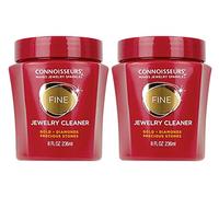 CONNOISSEURS Gold Jewellery Cleaner | Gold-Cleaner for Jewellery | 8oz Jewelry Cleaning for Gold & White-Gold, Rings & Precious Jewels | Clean, Shine & Protect - 2 Pack