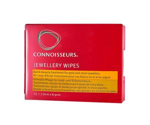 Connoisseurs Gold & Silver Jewellery Wipes