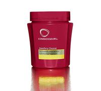 Connoisseurs Jewellery Cleaning Bath - Liquid Cleaner Solution for Gold, Diamonds, Platinum & Precious Stones - Dip Tray & Brush Included - 250ml
