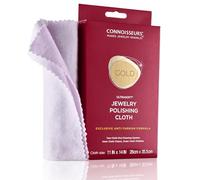 CONNOISSEURS Premium Edition Extra Large Ultrasoft Polishing Cloth with Anti-Tarnish, Value Size 11x14 inches, for Gold Jewelry, 11"X14", Flannel