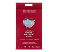CONNOISSEURS Premium Edition Extra Large Utlrasoft Polishing Cloth with Anti-Tarnish, Value Size, 11"X14", not-Applicable, na