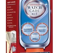 Connoisseurs Watch Care Kit - Foam, Cloth, Brush Polishing Cleaning Set, 70Ml - Removes Dirt Oils & Grime