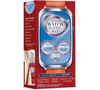Connoisseurs Watch Cleansing Foam Kit With Brush & Cloth - 30 Kits Starter Pack - Bonus 3 Demo Kits And Pos Display Included
