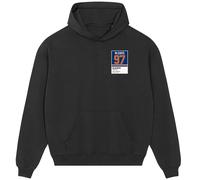 Connor McDavid 97 Jersey Frame Men's Hoodie - Black / 2XL