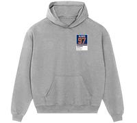 Connor McDavid 97 Jersey Frame Men's Hoodie - Gray / M