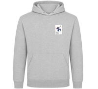 Connor McDavid Oilers Ice Hockey Icon Frame Men's Hoodie - Gray / XS