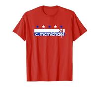 Connor McMichael: Name Number Stripe - Washington Hockey T-Shirt